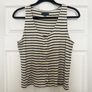 American Eagle striped blouse